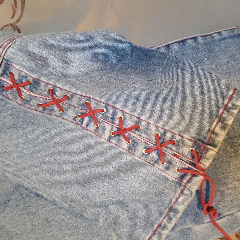 Denim capri - Picture 2 of 4